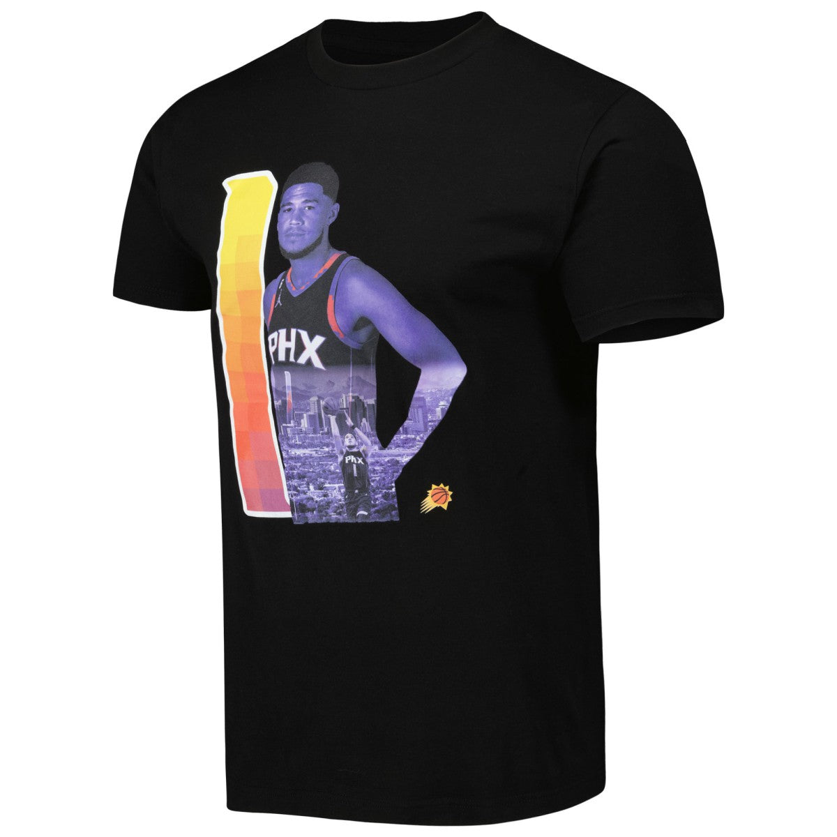 Black Devin Booker Phoenix Suns Stadium Essentials Player Metro T-Shirt | NBA