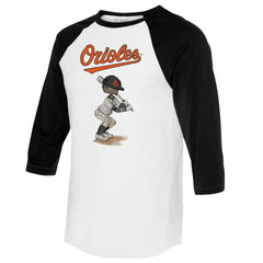 Baltimore Orioles Tiny Turnip Women's James 3/4-Sleeve Raglan T-Shirt - MLB T-shirts
