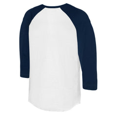 Washington Nationals Tiny Turnip Women's Logo Mom 3/4-Sleeve Raglan T-Shirt - MLB T-shirts