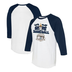 Seattle Mariners Tiny Turnip Women's Smores 3/4-Sleeve Raglan T-Shirt - MLB T-shirts