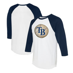 Tampa Bay Rays Tiny Turnip Unisex Stitched Baseball 3/4-Sleeve Raglan T-Shirt - MLB T-shirts
