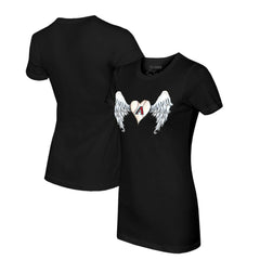 Arizona Diamondbacks Tiny Turnip Women's Angel Wings T-Shirt - MLB T-shirts