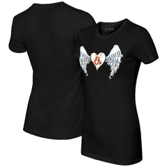 Baltimore Orioles Tiny Turnip Women's Angel Wings T-Shirt - MLB T-shirts