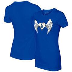 Los Angeles Dodgers Tiny Turnip Women's Angel Wings T-Shirt - MLB T-shirts