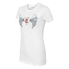 Cleveland Guardians Tiny Turnip Women's Angel Wings T-Shirt - MLB T-shirts