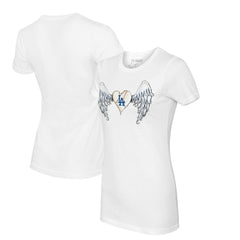 Los Angeles Dodgers Tiny Turnip Women's Angel Wings T-Shirt - MLB T-shirts