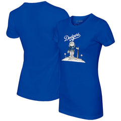 Los Angeles Dodgers Tiny Turnip Women's Astronaut T-Shirt - MLB T-shirts