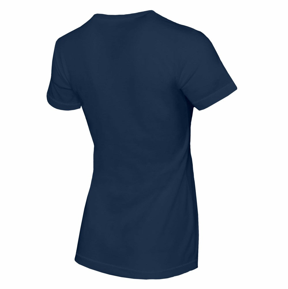 Milwaukee Brewers Tiny Turnip Women's Base Stripe T-Shirt - MLB T-shirts