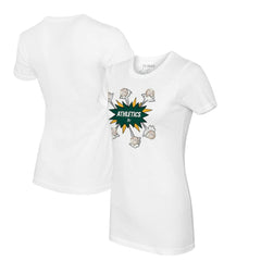 Athletics Tiny Turnip Women's Baseball Pow T-Shirt - MLB T-shirts