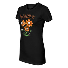 San Francisco Giants Tiny Turnip Women's Blooming Baseballs T-Shirt - MLB T-shirts