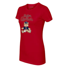 St. Louis Cardinals Tiny Turnip Women's Teddy Boy T-Shirt - MLB T-shirts