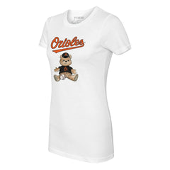 Baltimore Orioles Tiny Turnip Women's Teddy Boy T-Shirt - MLB T-shirts