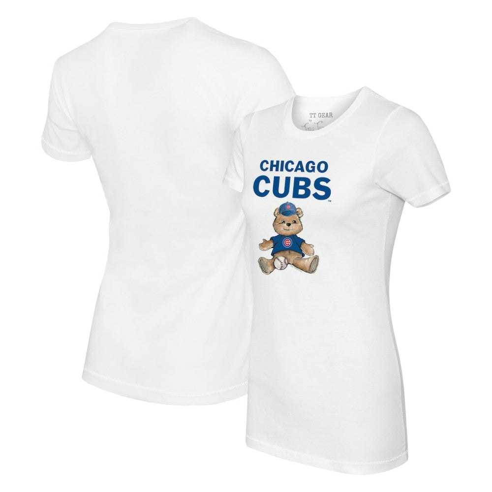 Chicago Cubs Tiny Turnip Women's Teddy Boy T-Shirt - MLB T-shirts