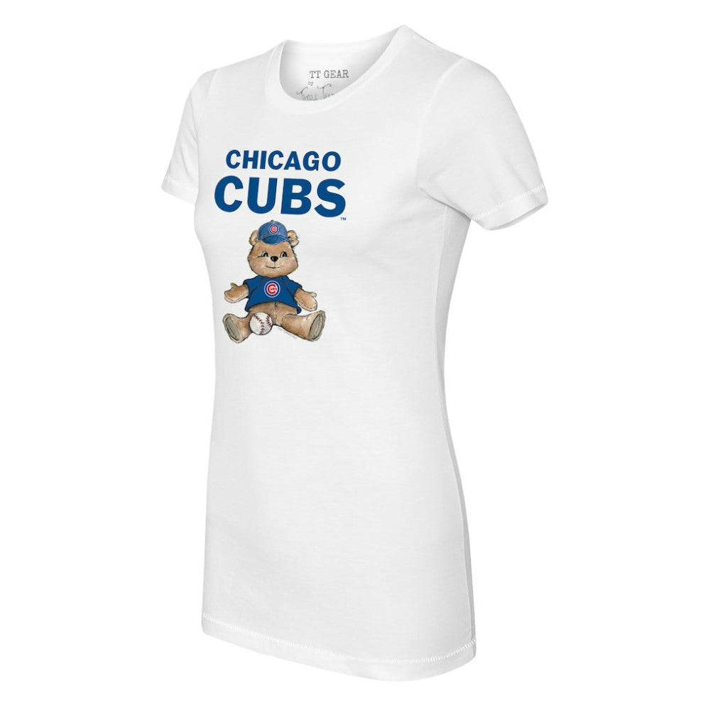 Chicago Cubs Tiny Turnip Women's Teddy Boy T-Shirt - MLB T-shirts