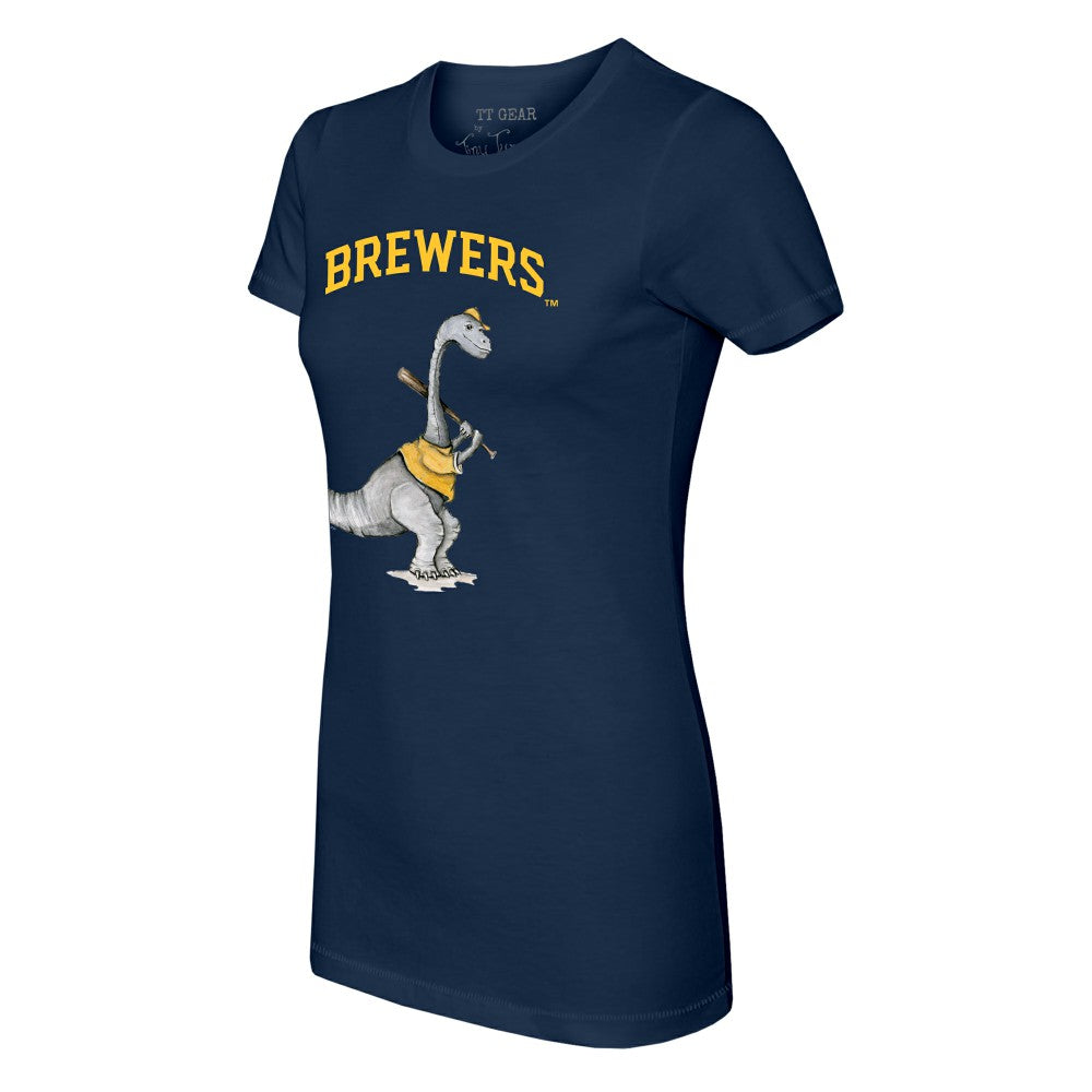 Milwaukee Brewers Tiny Turnip Women's Bronto T-Shirt - MLB T-shirts