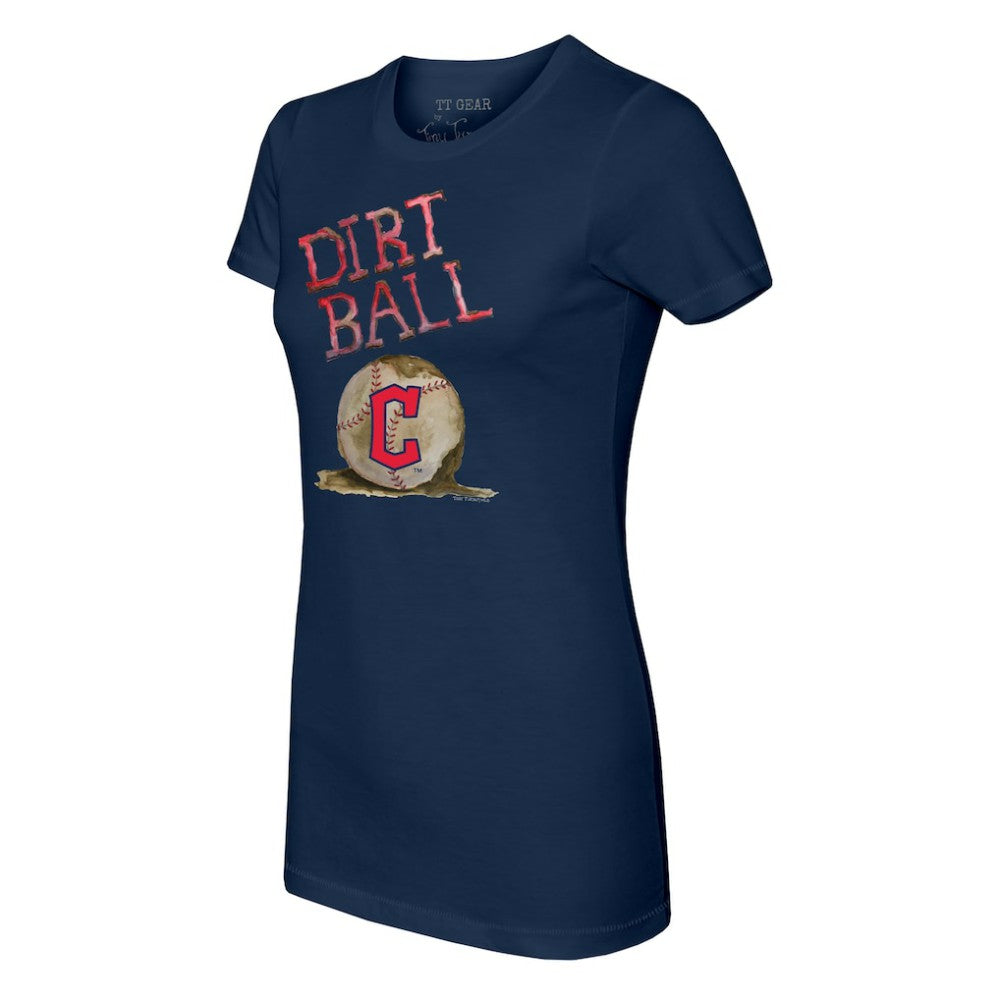 Cleveland Guardians Tiny Turnip Women's Dirt Ball T-Shirt - MLB T-shirts