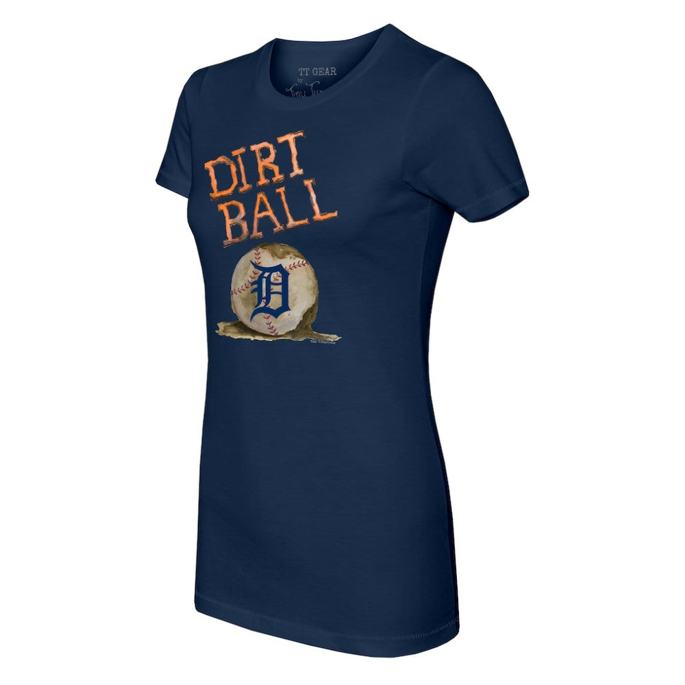 Detroit Tigers Tiny Turnip Women's Dirt Ball T-Shirt - MLB T-shirts
