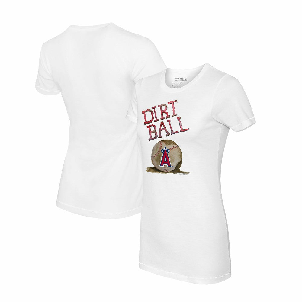 Los Angeles Angels Tiny Turnip Women's Dirt Ball T-Shirt - MLB T-shirts