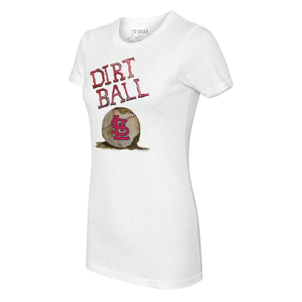 St. Louis Cardinals Tiny Turnip Women's Dirt Ball T-Shirt - MLB T-shirts