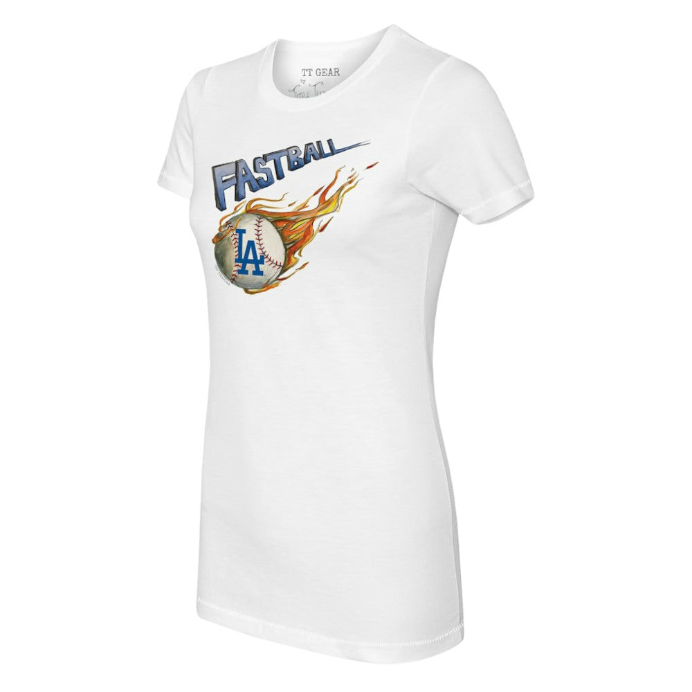 Los Angeles Dodgers Tiny Turnip Women's Fastball T-Shirt - MLB T-shirts