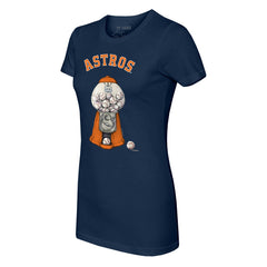 Houston Astros Tiny Turnip Women's Gumball Machine T-Shirt - MLB T-shirts