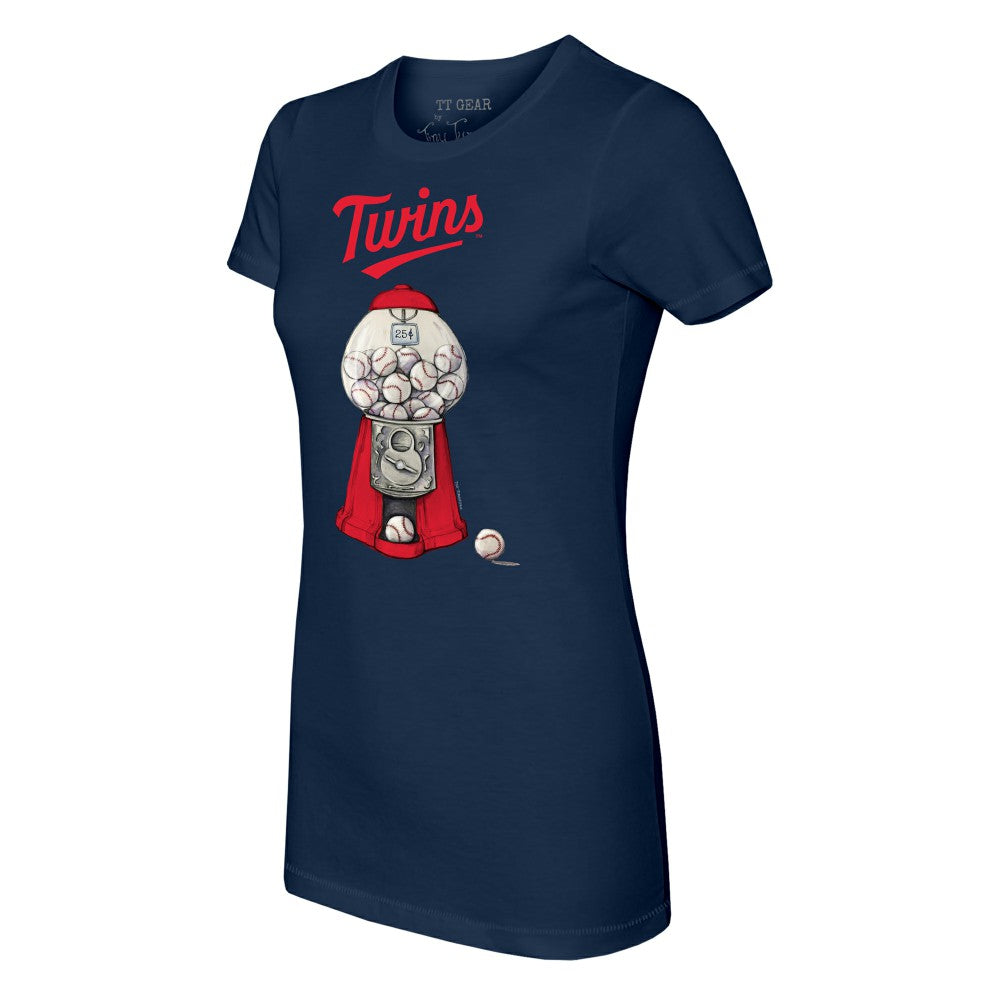 Minnesota Twins Tiny Turnip Women's Gumball Machine T-Shirt - MLB T-shirts
