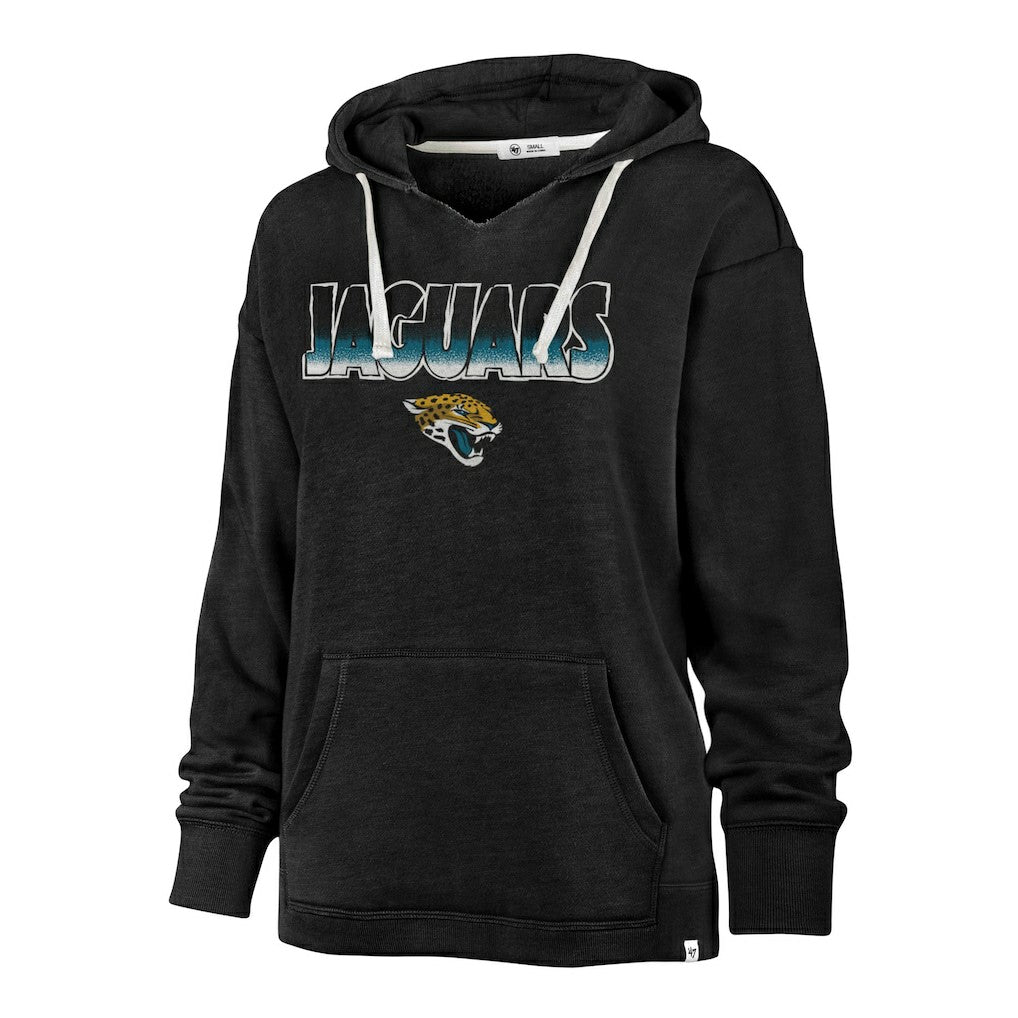 Jacksonville Jaguars '47 Women's Color Rise Kennedy Pullover Hoodie | NFL New