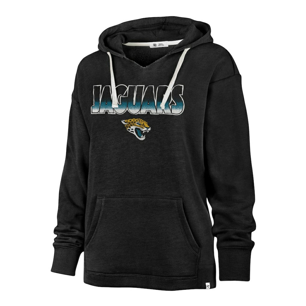 Jacksonville Jaguars '47 Women's Color Rise Kennedy Pullover Hoodie | NFL New