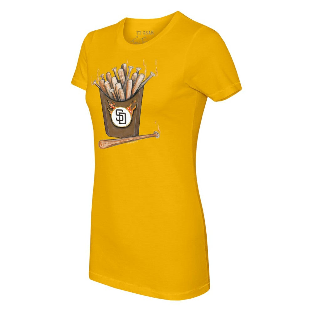 San Diego Padres Tiny Turnip Women's Hot Bats T-Shirt - MLB T-shirts