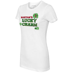 Boston Red Sox Tiny Turnip Women's Lucky Charm T-Shirt - MLB T-shirts