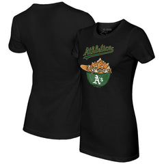 Athletics Tiny Turnip Women's Nacho Helmet T-Shirt - MLB T-shirts