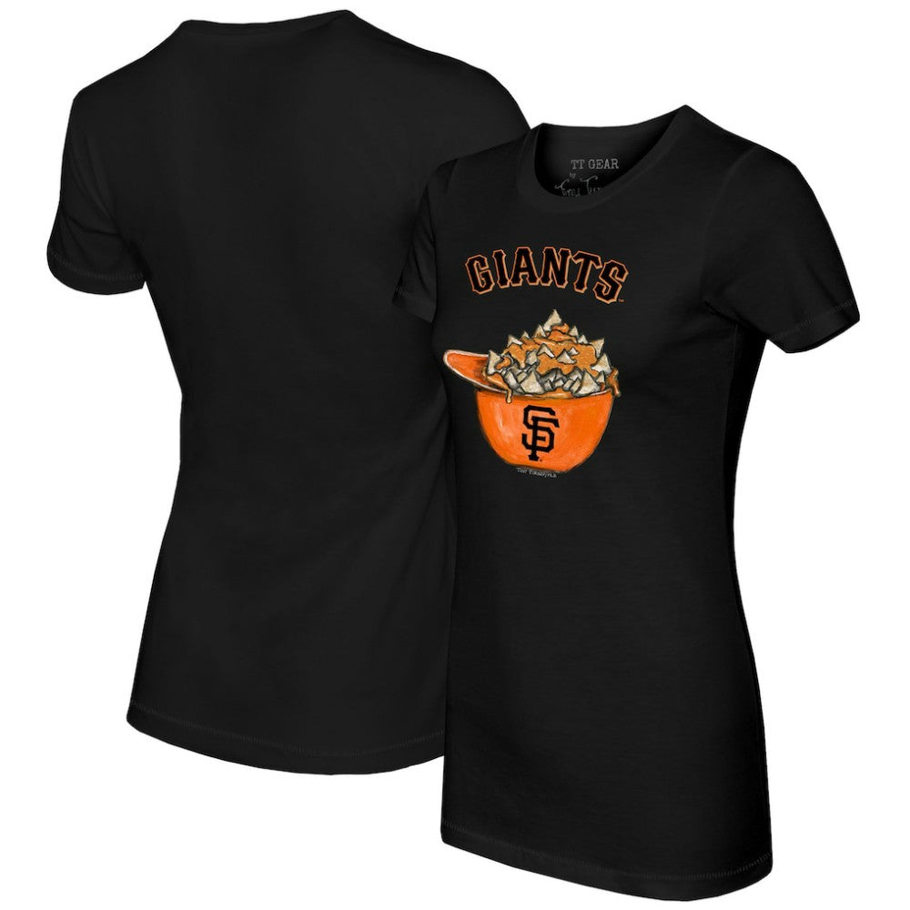 San Francisco Giants Tiny Turnip Women's Nacho Helmet T-Shirt - MLB T-shirts