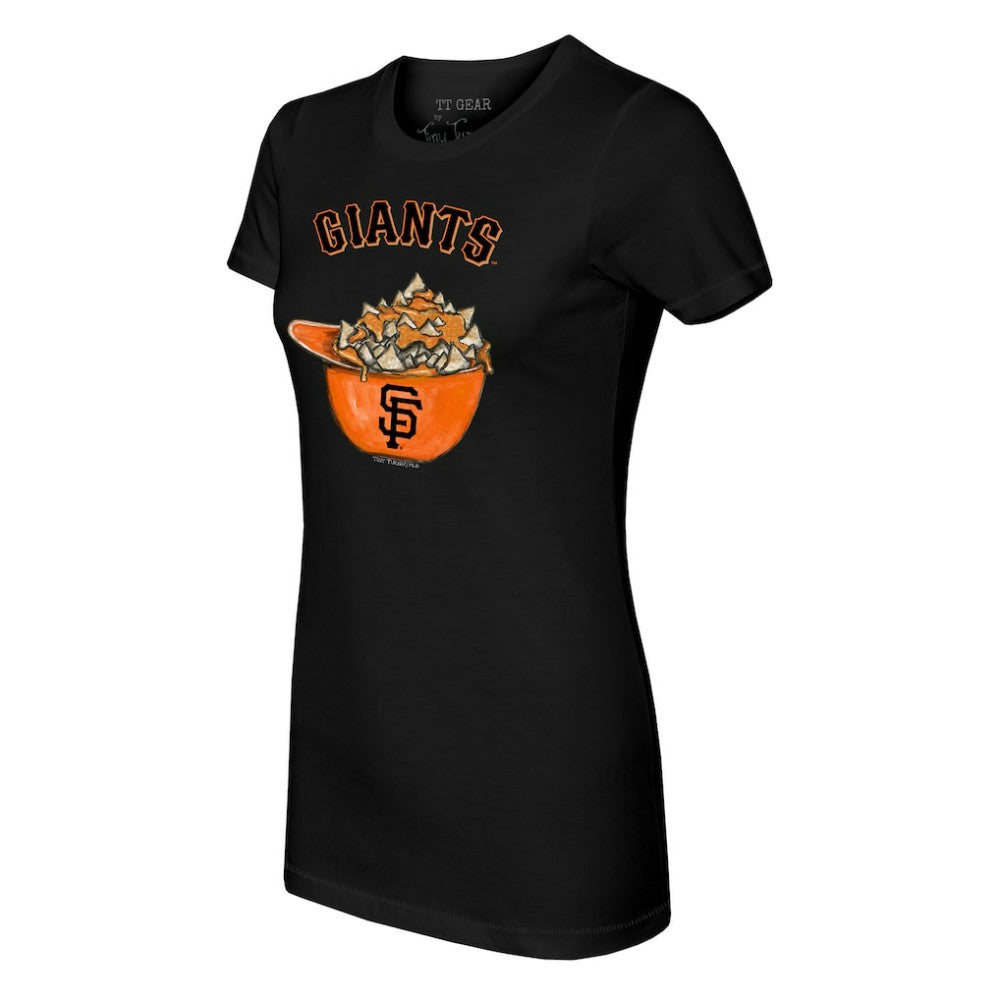 San Francisco Giants Tiny Turnip Women's Nacho Helmet T-Shirt - MLB T-shirts