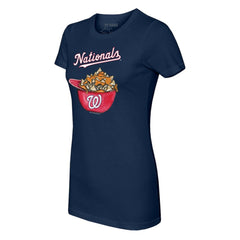 Washington Nationals Tiny Turnip Women's Nacho Helmet T-Shirt - MLB T-shirts