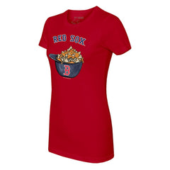 Boston Red Sox Tiny Turnip Women's Nacho Helmet T-Shirt - MLB T-shirts