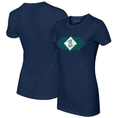 Seattle Mariners Tiny Turnip Women's Prism Arrows T-Shirt - MLB T-shirts