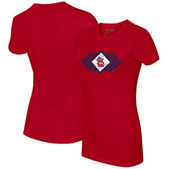 St. Louis Cardinals Tiny Turnip Women's Prism Arrows T-Shirt - MLB T-shirts