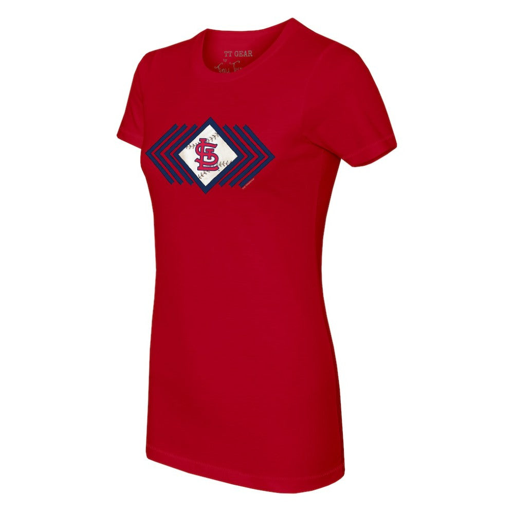 St. Louis Cardinals Tiny Turnip Women's Prism Arrows T-Shirt - MLB T-shirts