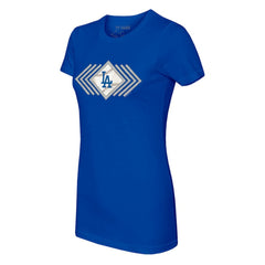 Los Angeles Dodgers Tiny Turnip Women's Prism Arrows T-Shirt - MLB T-shirts