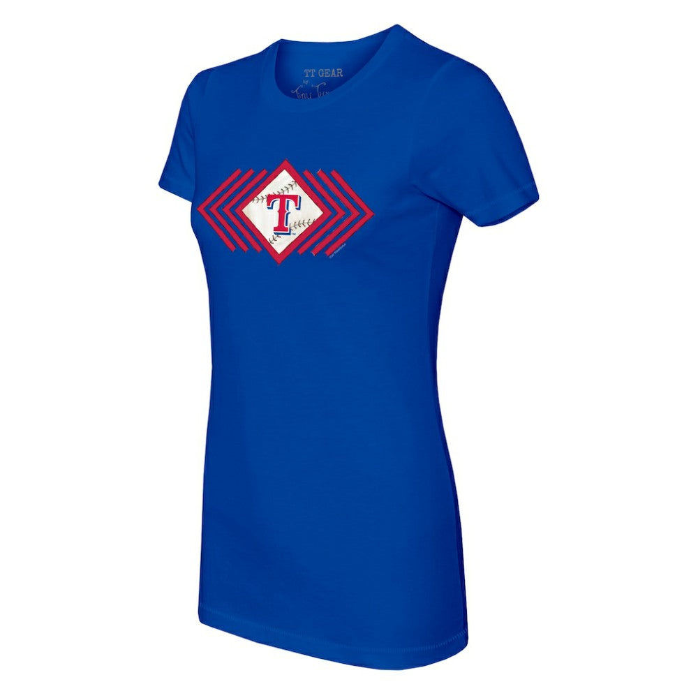 Texas Rangers Tiny Turnip Women's Prism Arrows T-Shirt - MLB T-shirts