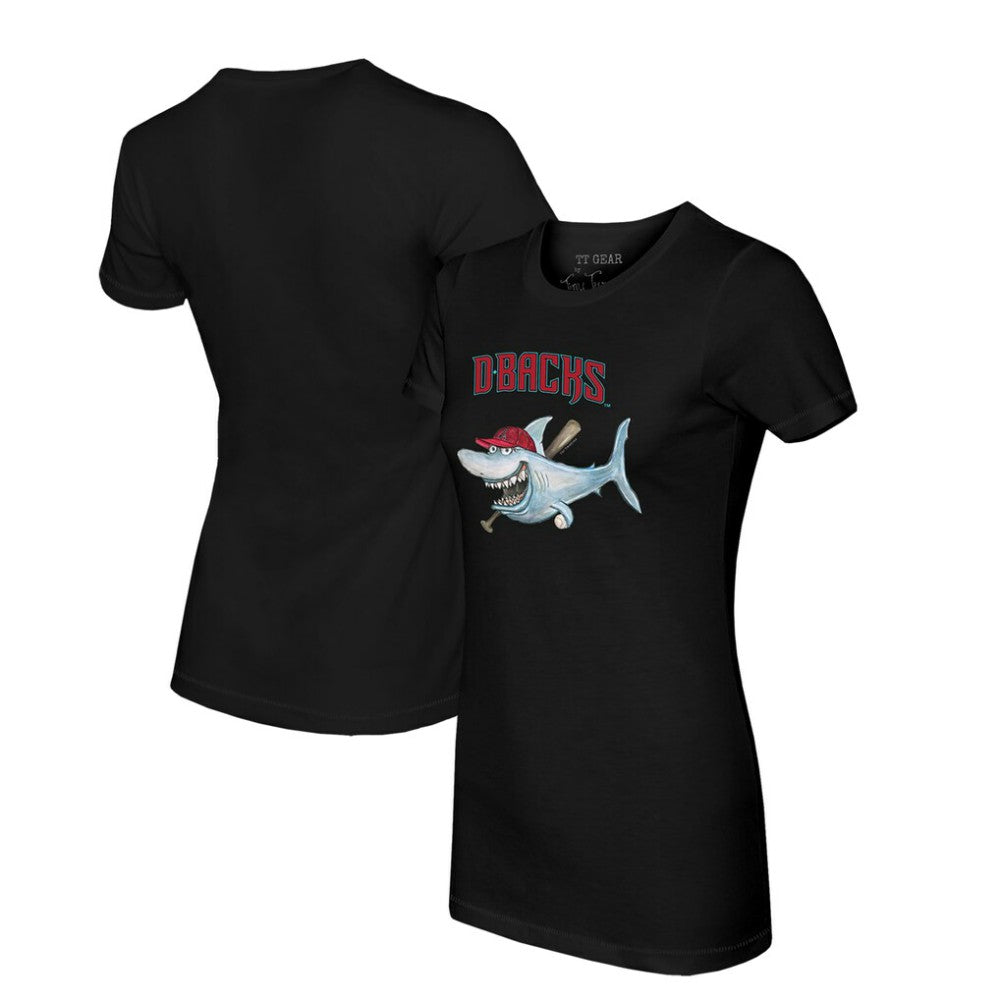 Arizona Diamondbacks Tiny Turnip Women's Shark T-Shirt - MLB T-shirts