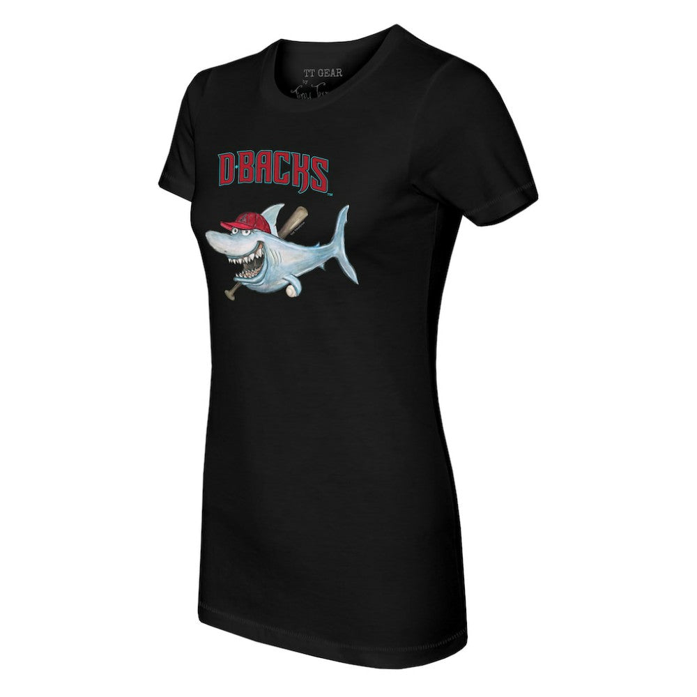 Arizona Diamondbacks Tiny Turnip Women's Shark T-Shirt - MLB T-shirts