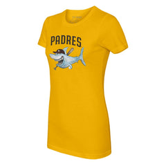 San Diego Padres Tiny Turnip Women's Shark T-Shirt - MLB T-shirts