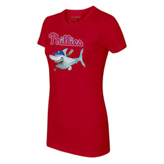 Philadelphia Phillies Tiny Turnip Women's Shark T-Shirt - MLB T-shirts