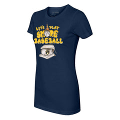 Milwaukee Brewers Tiny Turnip Women's Smores T-Shirt - MLB T-shirts
