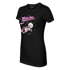 Chicago White Sox Tiny Turnip Women's Space Unicorn T-Shirt - MLB T-shirts