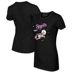 Kansas City Royals Tiny Turnip Women's Space Unicorn T-Shirt - MLB T-shirts