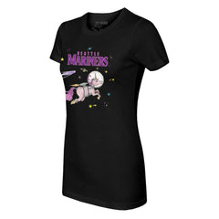 Seattle Mariners Tiny Turnip Women's Space Unicorn T-Shirt - MLB T-shirts
