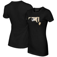 Baltimore Orioles Tiny Turnip Women's State Outline T-Shirt - MLB T-shirts