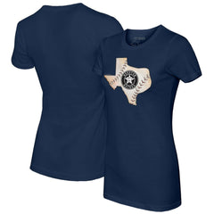 Houston Astros Tiny Turnip Women's State Outline T-Shirt - MLB T-shirts